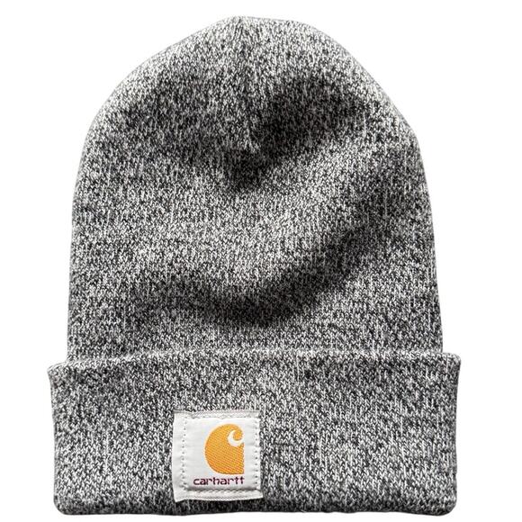 Carhartt Other - Carhartt Adult Knit Beanie Black White Everyday Winter One Size